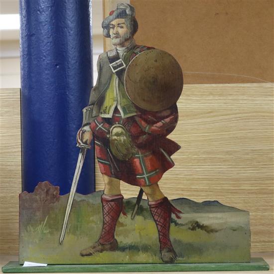 A Scotsman dummy board height 47cm